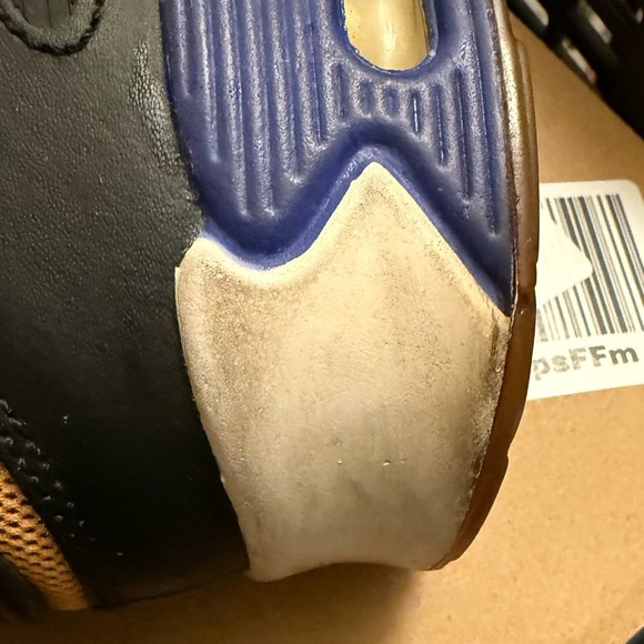 Rare Nike Air Max 90 SD Gradient Black Persian Violet Men's Sneakers, Size 9.5 - Picture 7 of 9